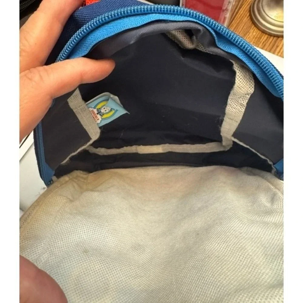 Thomas the Tank Engine Mini Backpack Blue Red Toddler Kids Preschool Travel Bag